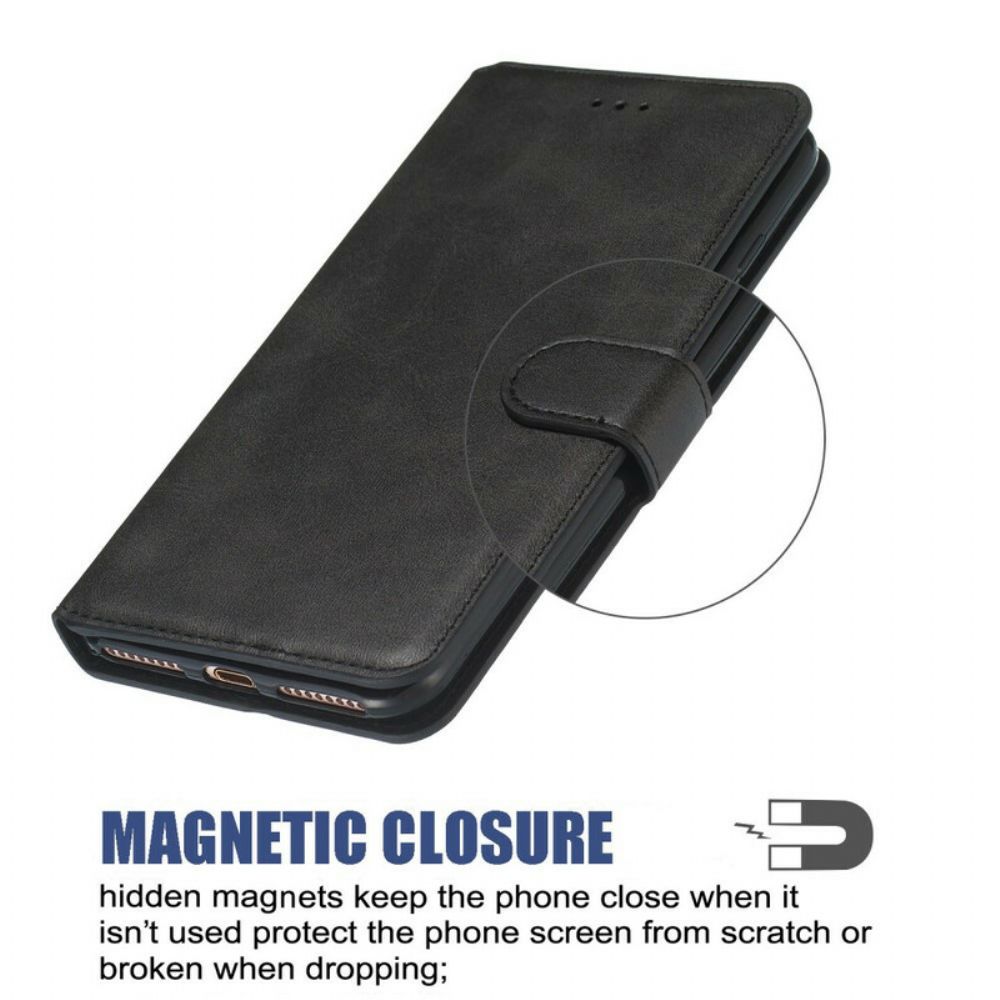 Flip Case voor Xiaomi Redmi Note 8T Effen Kleur Serie