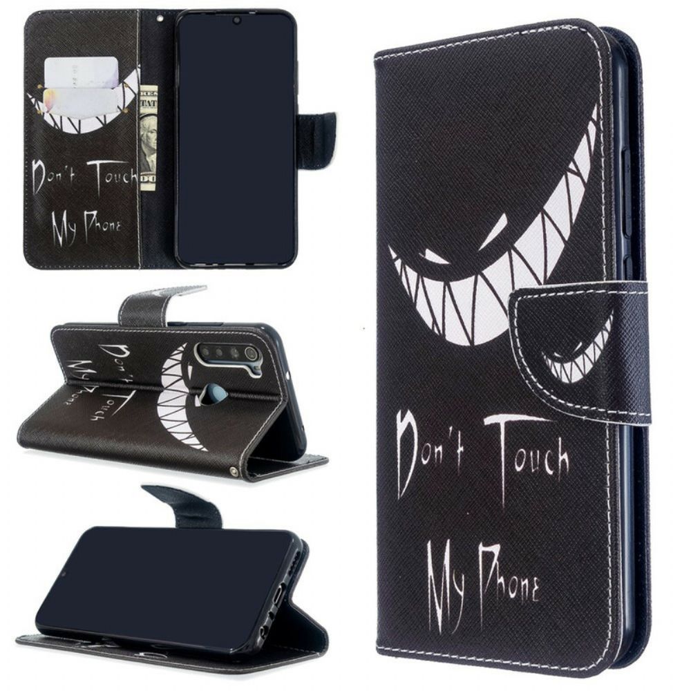 Folio-hoesje voor Xiaomi Redmi Note 8T Duivelstelefoon