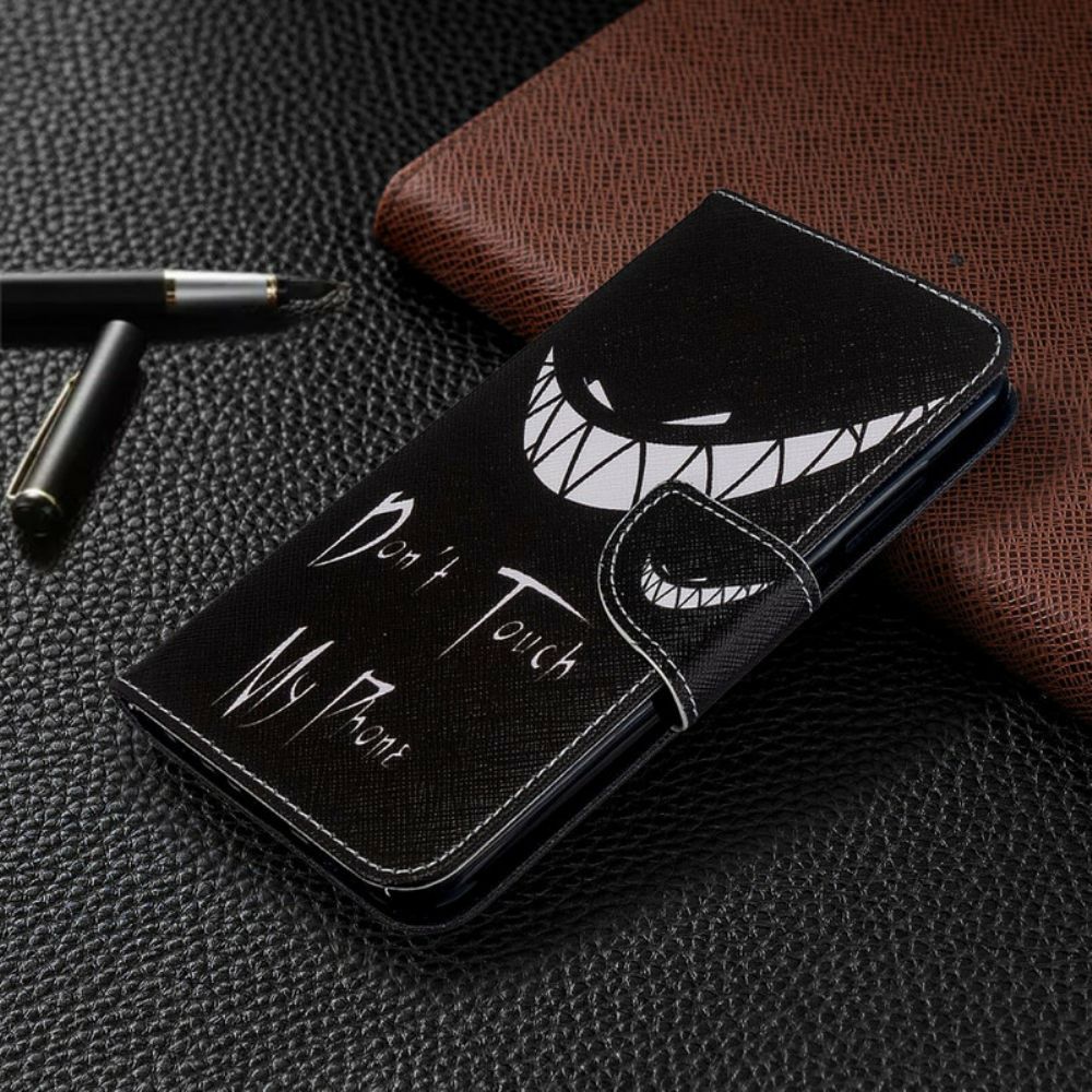 Folio-hoesje voor Xiaomi Redmi Note 8T Duivelstelefoon