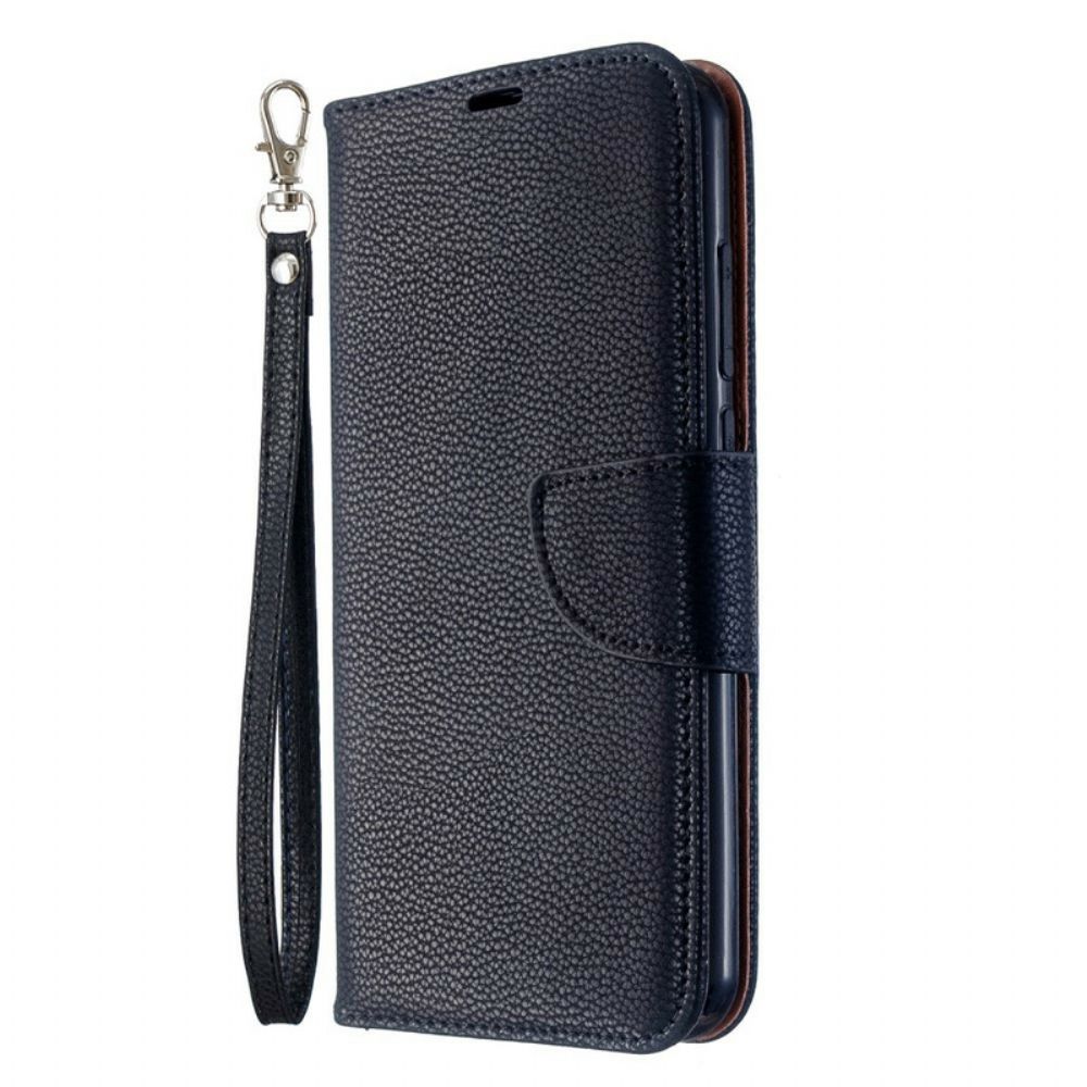 Folio-hoesje voor Xiaomi Redmi Note 8T Flip Case Litchi Flap Schuin