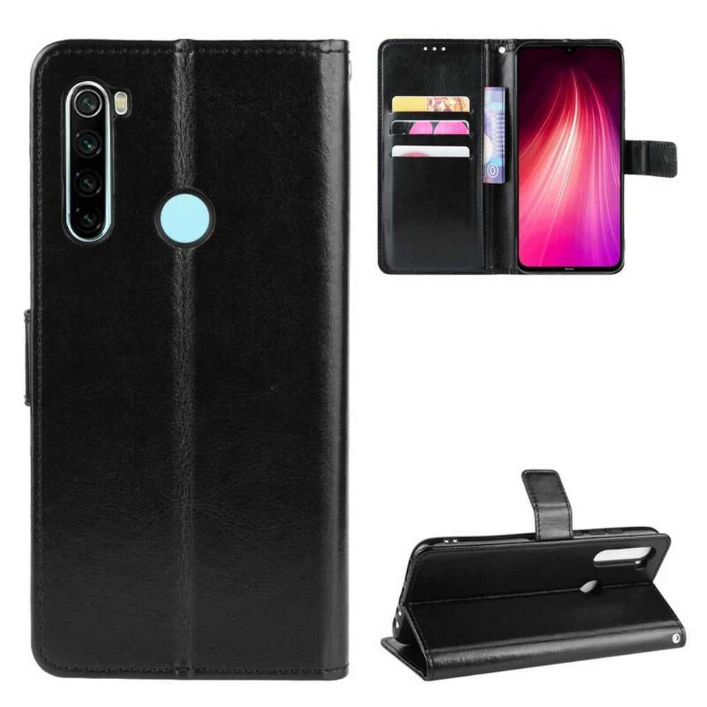 Folio-hoesje voor Xiaomi Redmi Note 8T Flitsachtig Kunstleer
