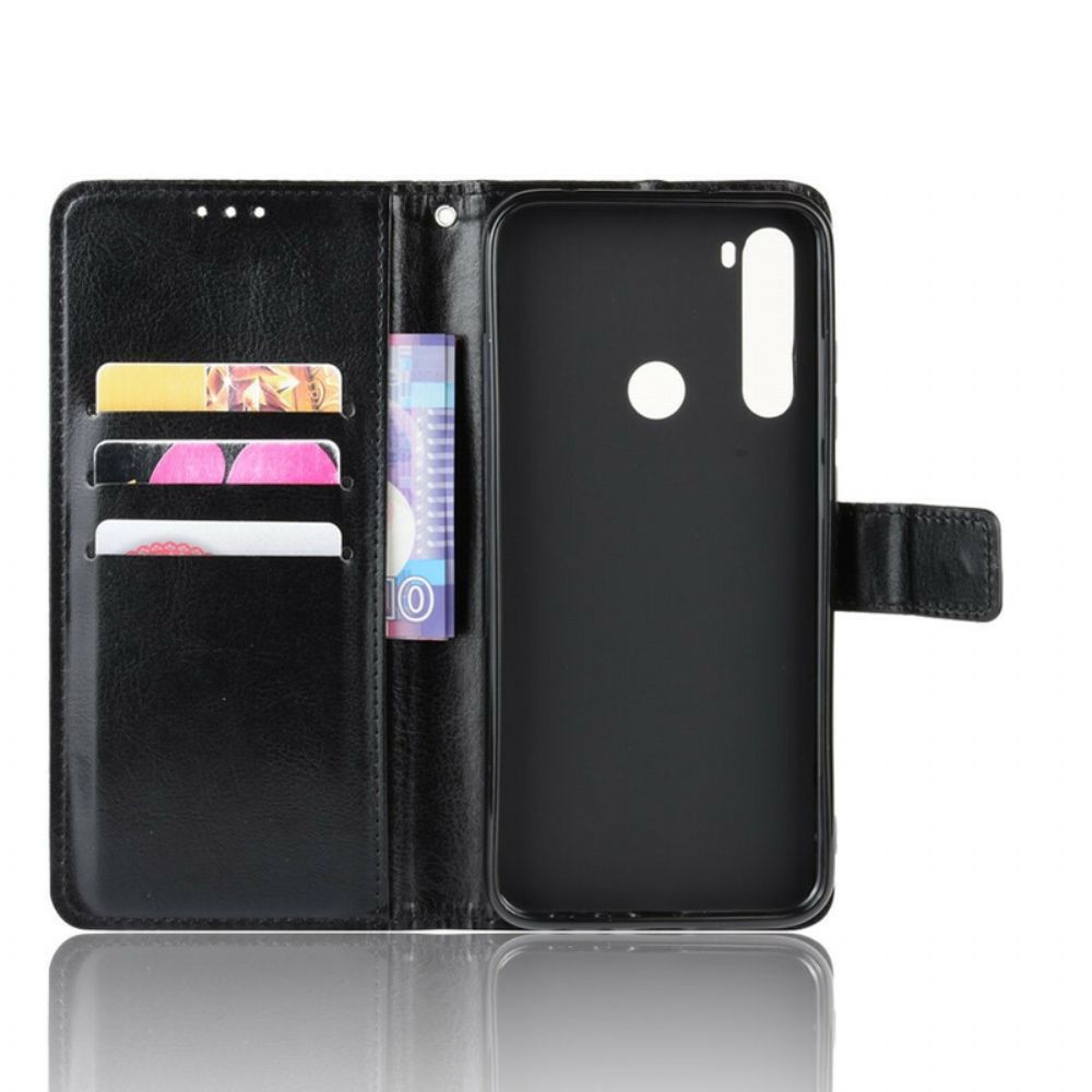 Folio-hoesje voor Xiaomi Redmi Note 8T Flitsachtig Kunstleer