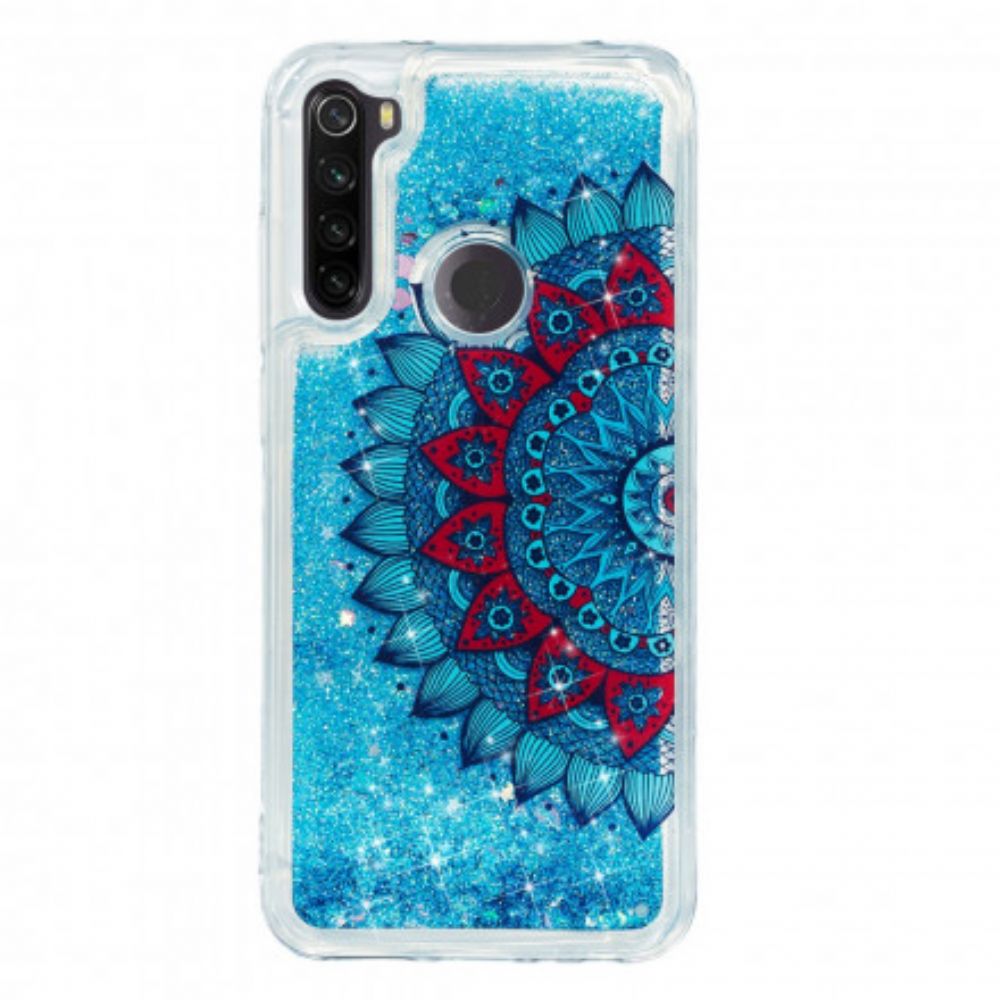 Hoesje voor Xiaomi Redmi Note 8T Mandala Met Pailletten