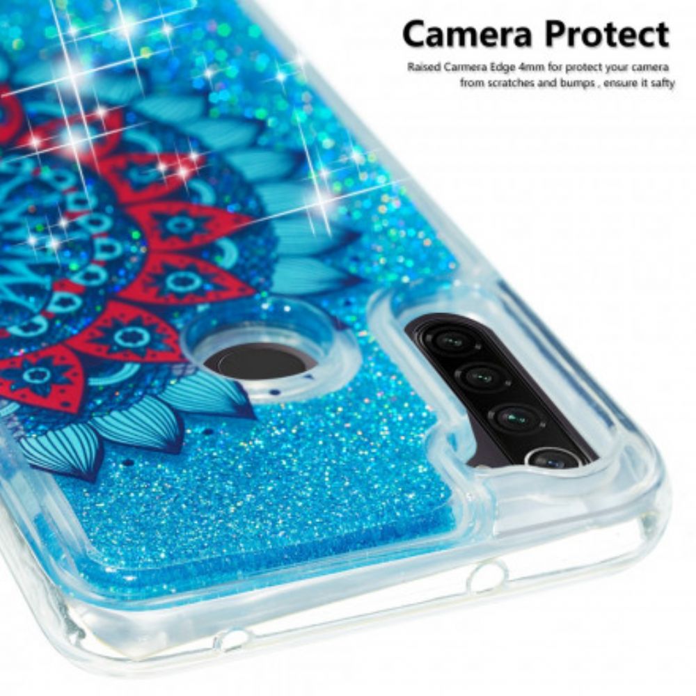 Hoesje voor Xiaomi Redmi Note 8T Mandala Met Pailletten