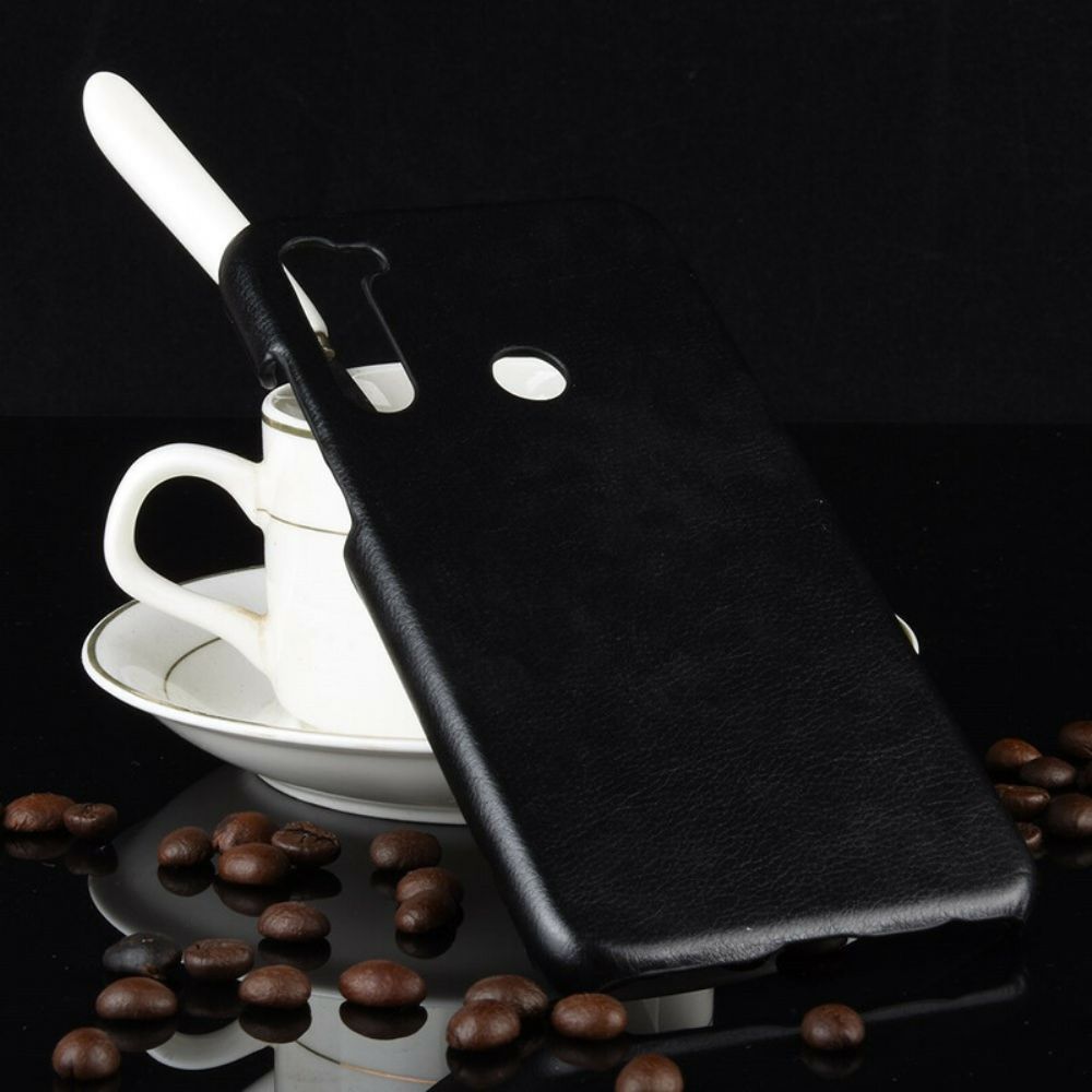 Telefoonhoesje voor Xiaomi Redmi Note 8T Lichi Leereffect