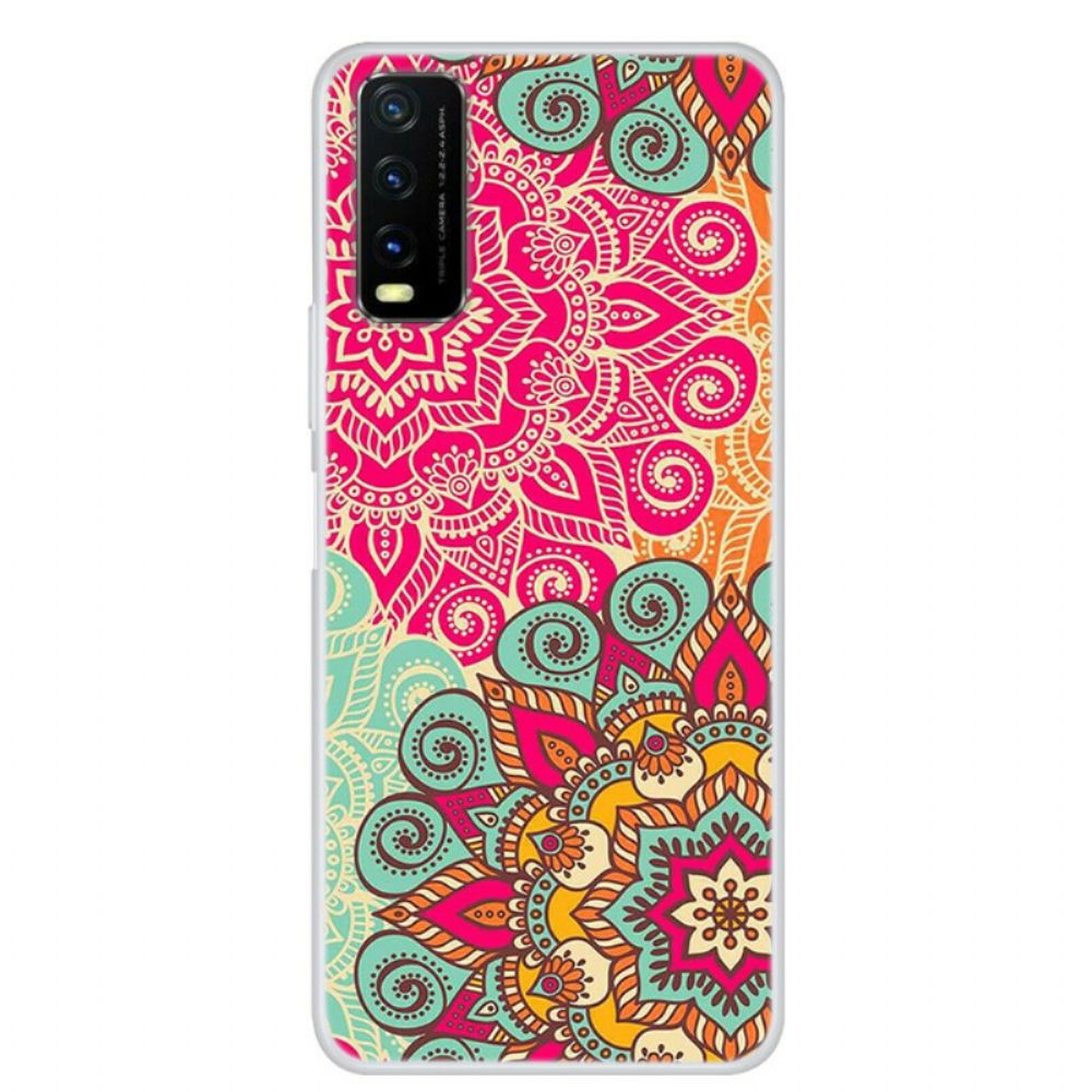 Telefoonhoesje voor Vivo Y20s / Y11s Mandala-trend