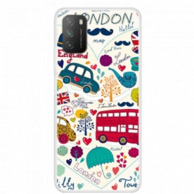 Hoesje voor Poco M3 Londen Leven