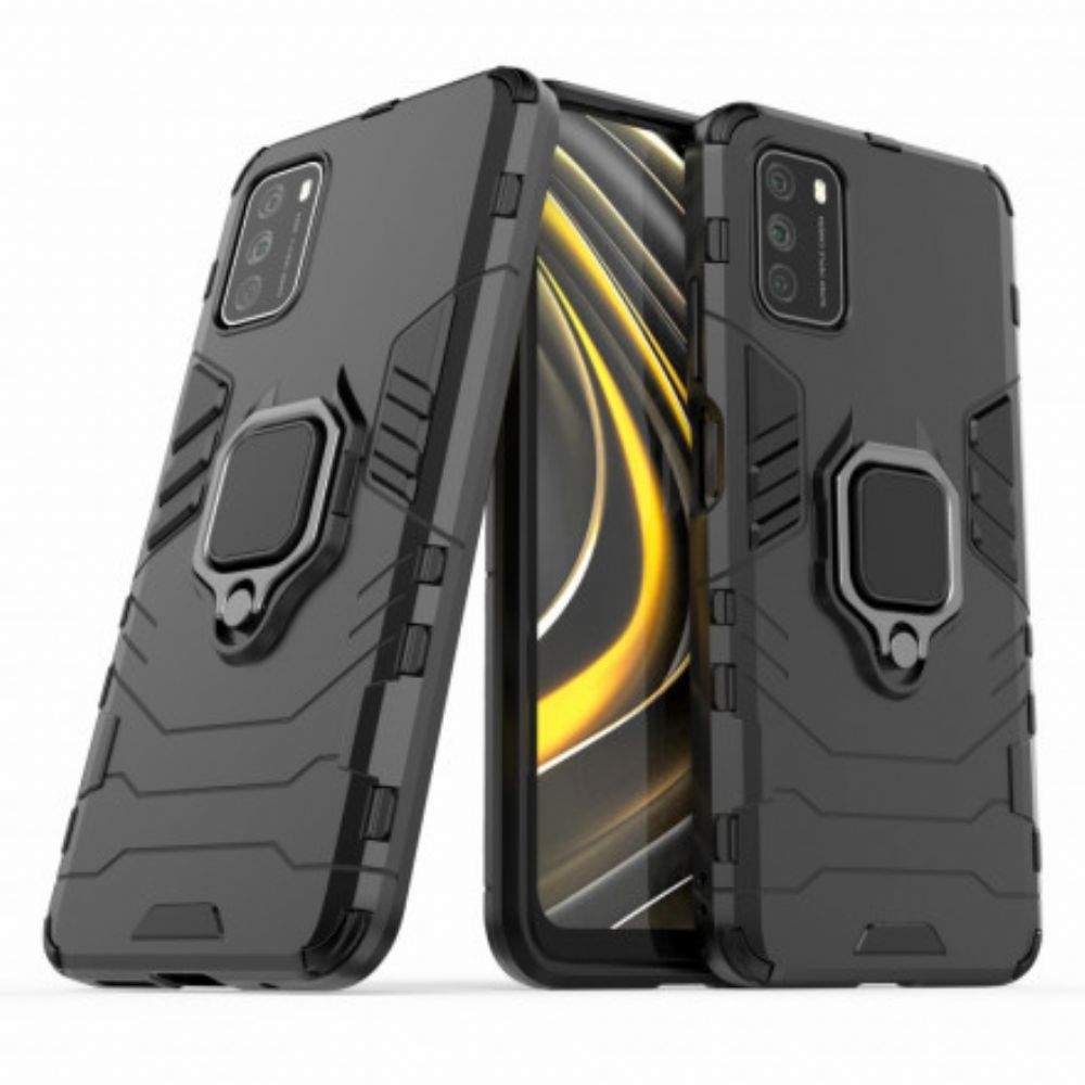 Hoesje voor Poco M3 Resistente Ring