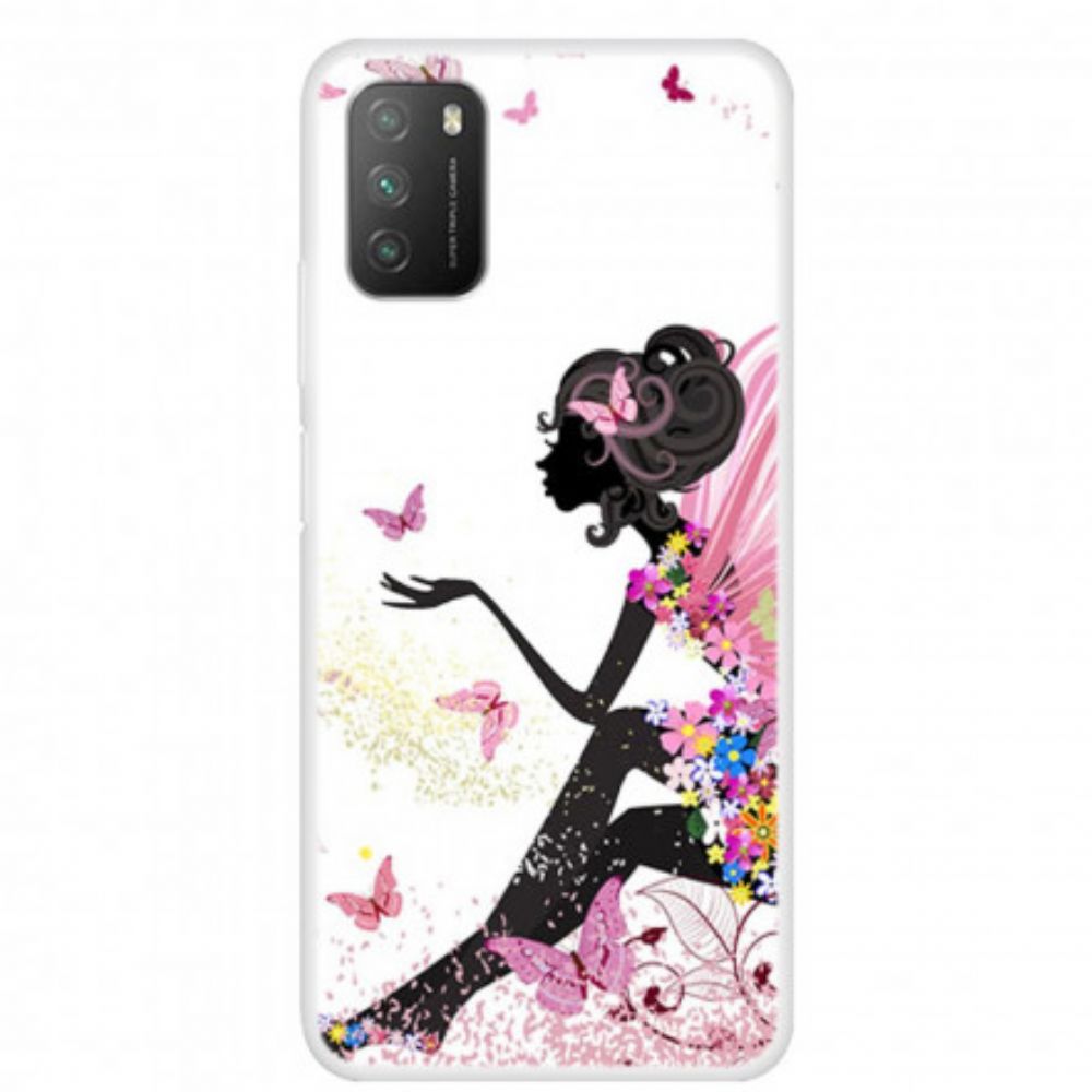 Hoesje voor Poco M3 Vlinderdame