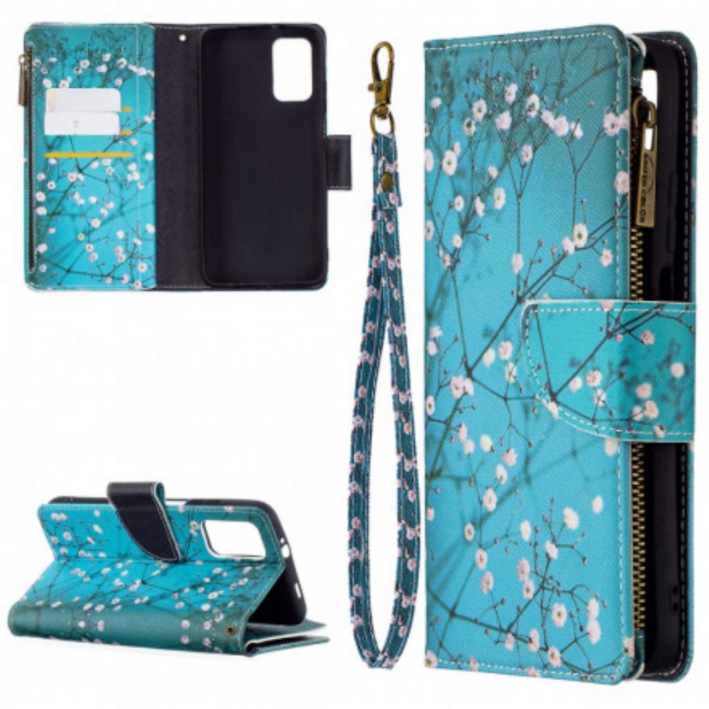 Leren Hoesje voor Poco M3 Boomzak Met Rits