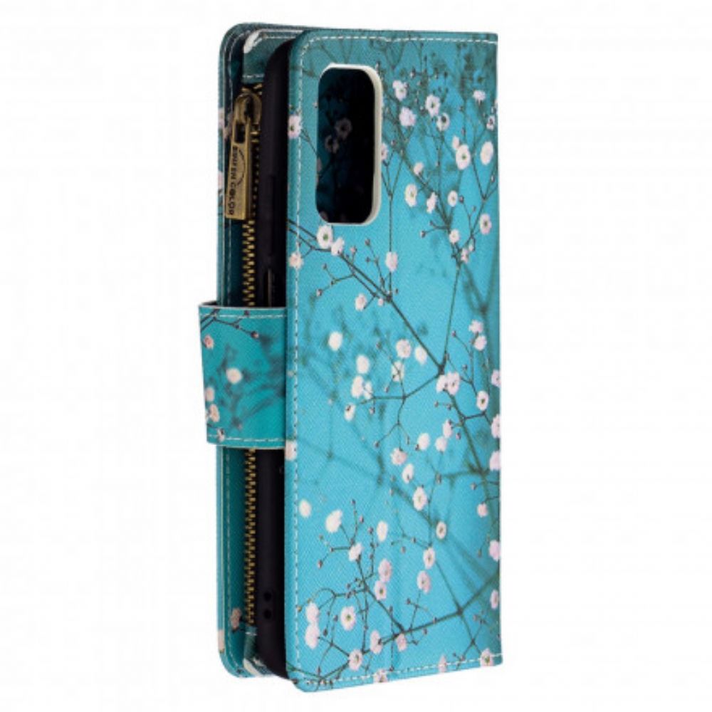 Leren Hoesje voor Poco M3 Boomzak Met Rits