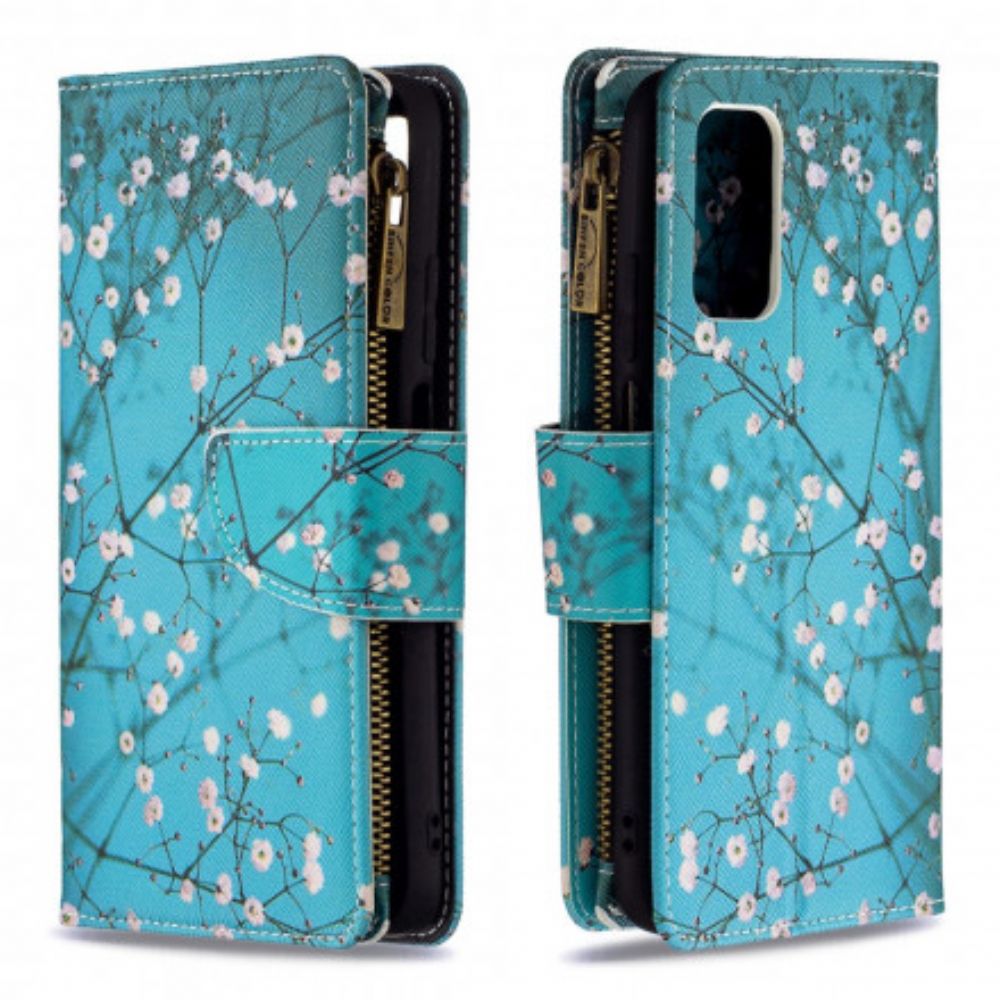 Leren Hoesje voor Poco M3 Boomzak Met Rits