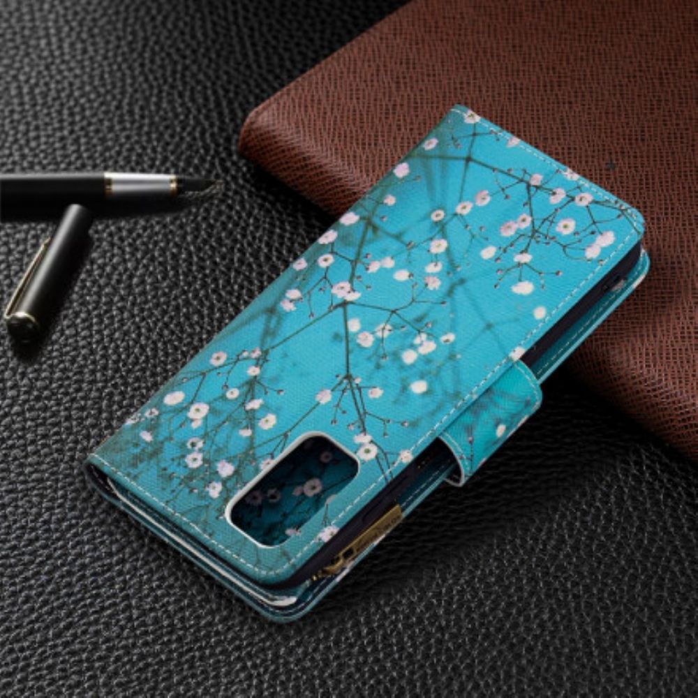 Leren Hoesje voor Poco M3 Boomzak Met Rits