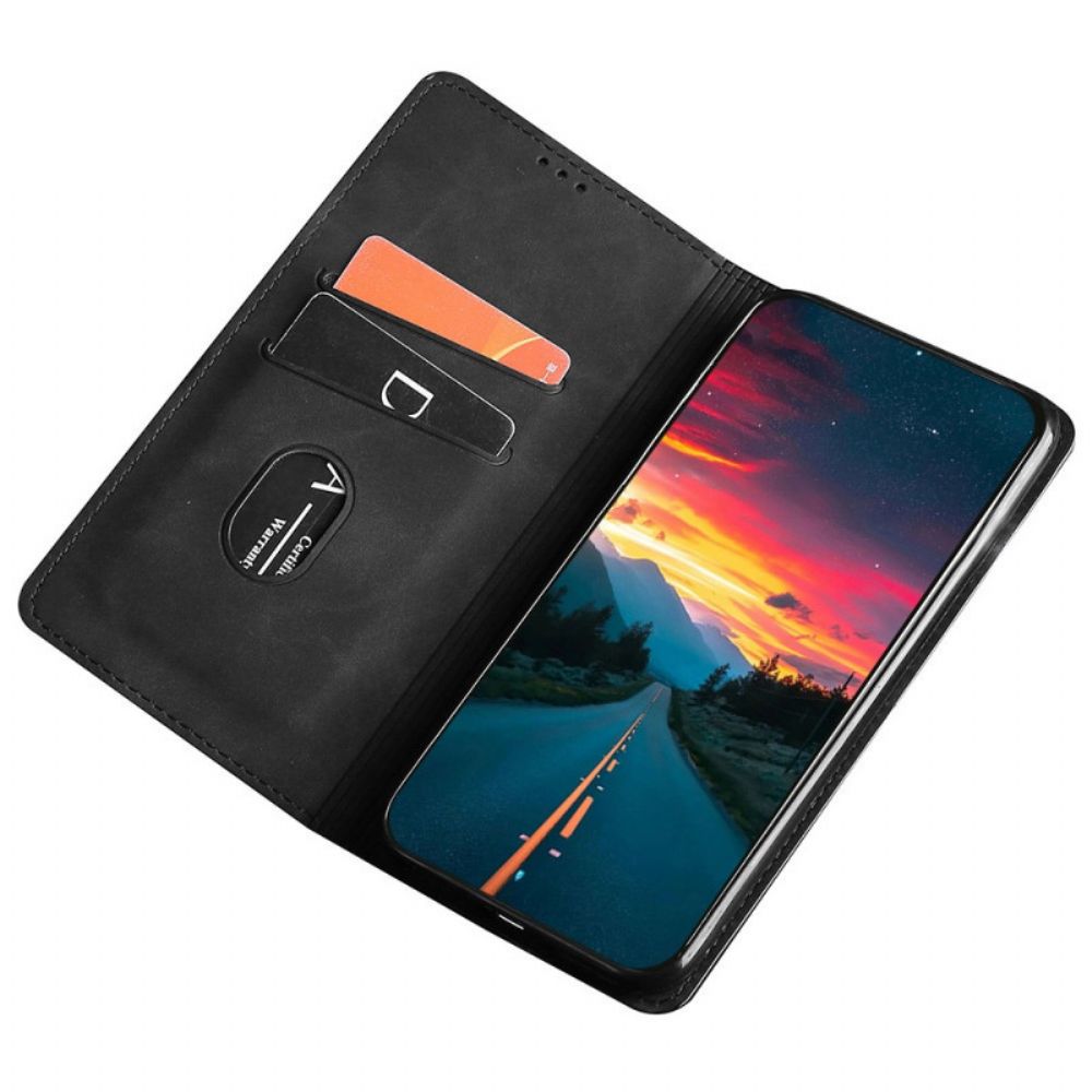 Bescherming Hoesje voor Realme GT2 Pro Folio-hoesje Skin-touch