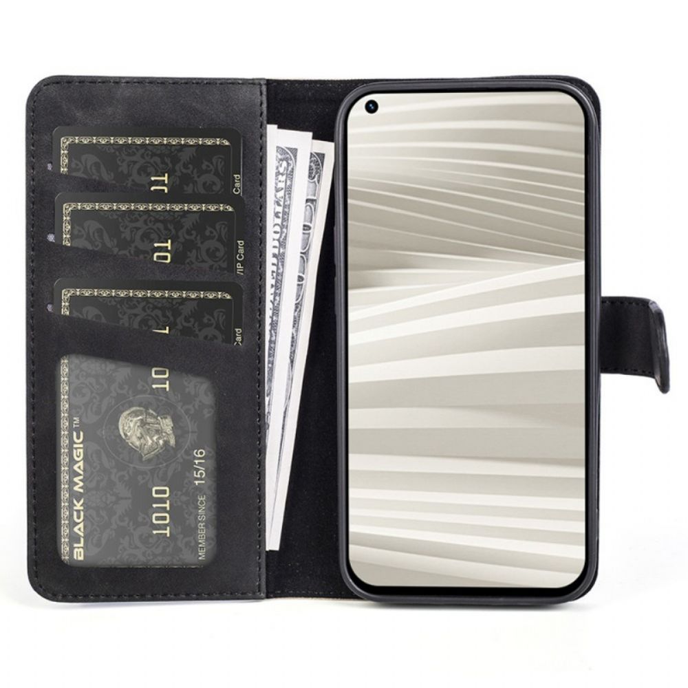 Folio-hoesje voor Realme GT2 Pro Grafisch Patroon
