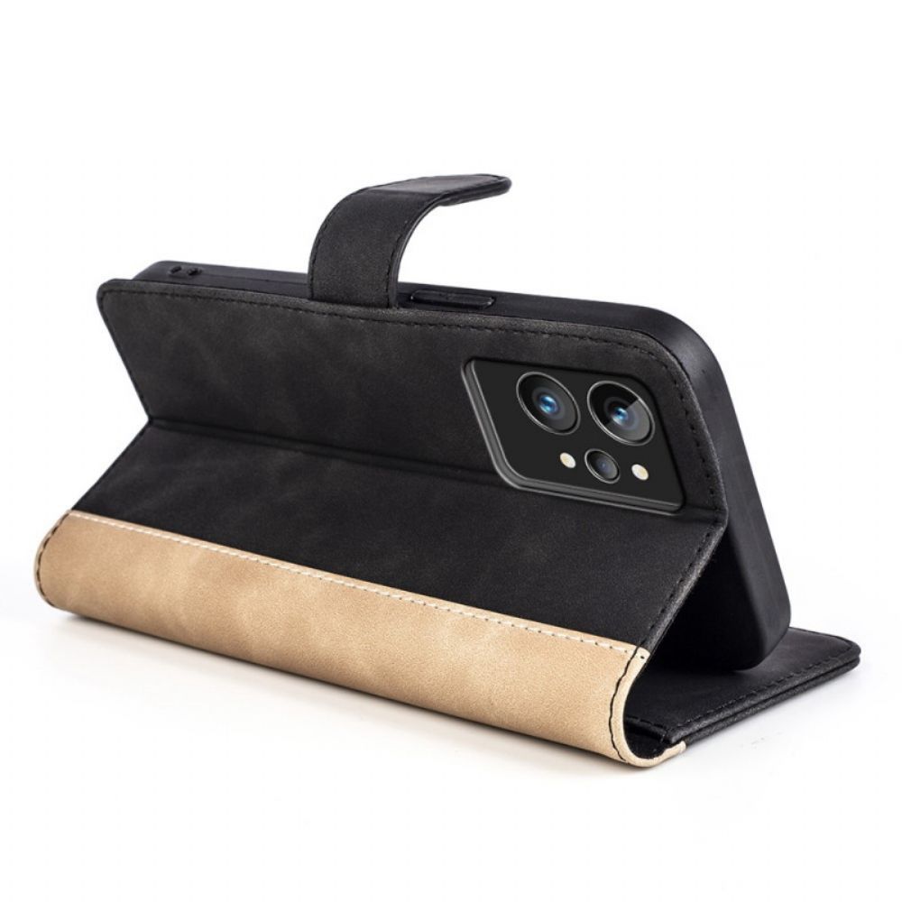 Folio-hoesje voor Realme GT2 Pro Grafisch Patroon