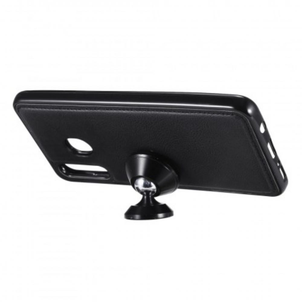 Flip Case voor Samsung Galaxy A50 Met Ketting Leren Bandeffect