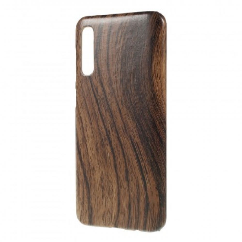 Hoesje voor Samsung Galaxy A50 Houteffect