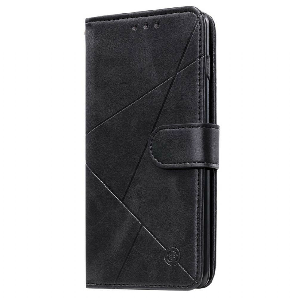 Leren Hoesje voor Samsung Galaxy A50 Diamant Kunstleer
