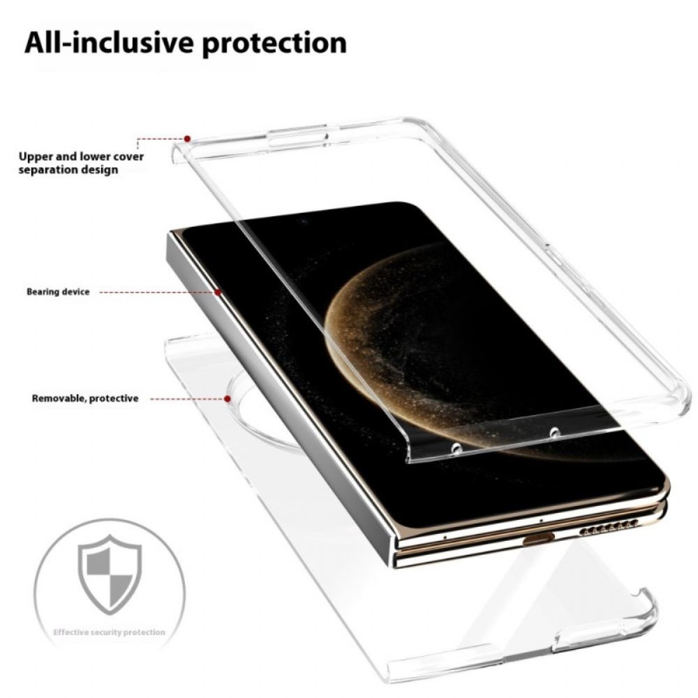 Case Hoesje Huawei Mate X6 Telefoonhoesje Transparant