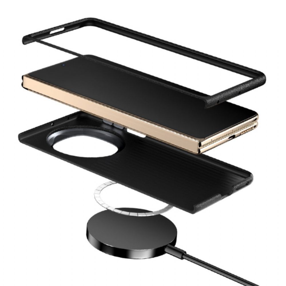 Hoesje Huawei Mate X6 Compatibel Met Magsafe Carbon Fiber