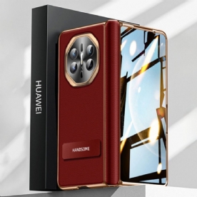 Hoesje Huawei Mate X6 Gestructureerd Kunstleer Met Schermbeschermer