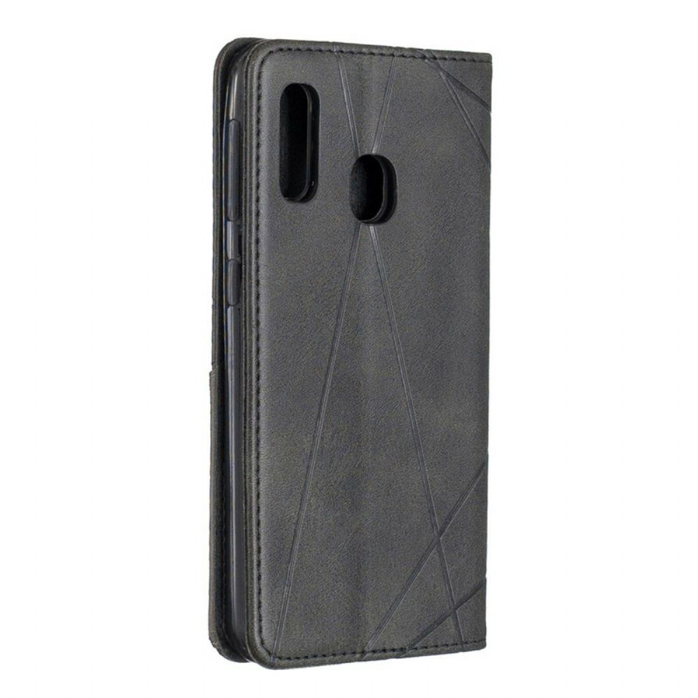 Bescherming Hoesje voor Samsung Galaxy A20e Folio-hoesje Artiestenstijl