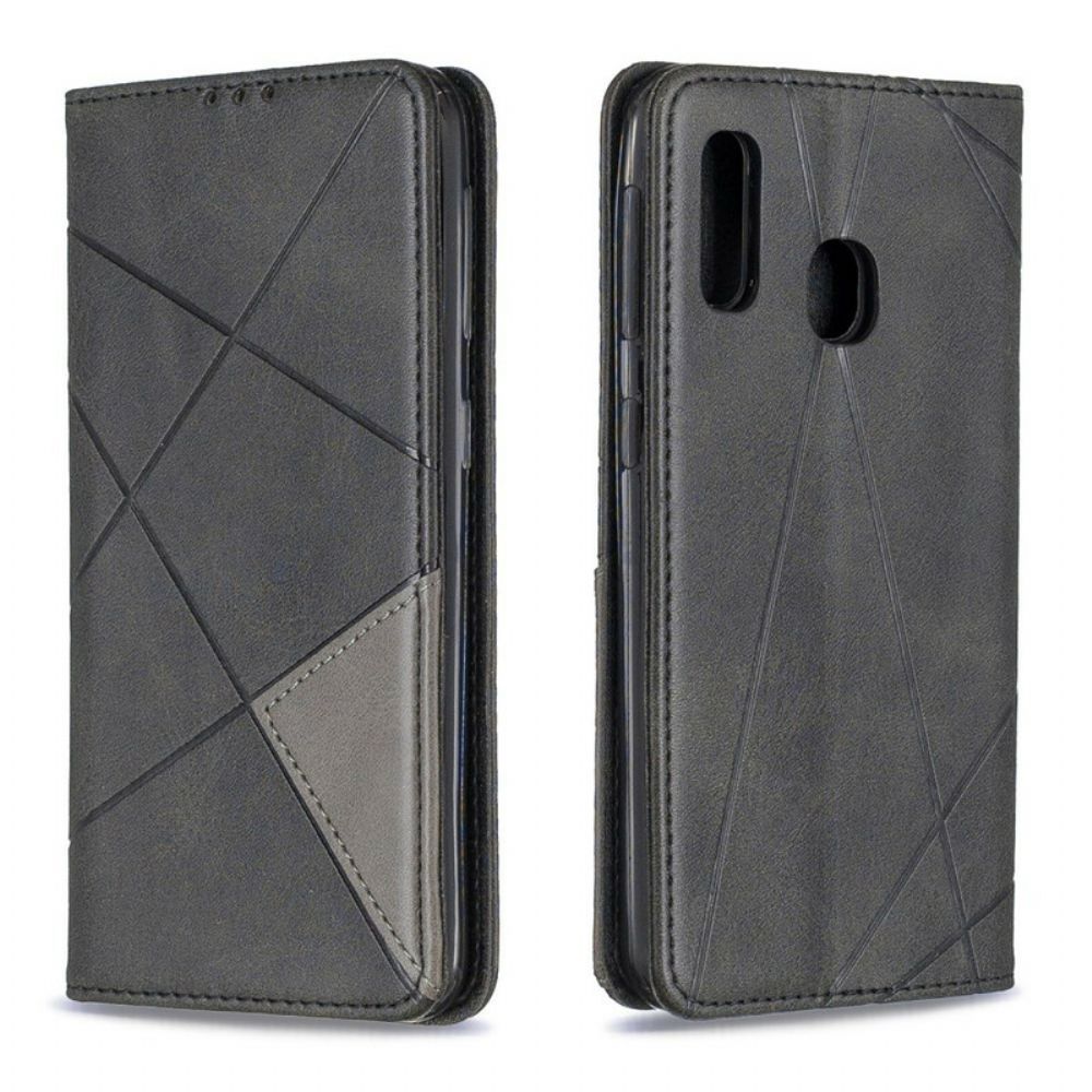 Bescherming Hoesje voor Samsung Galaxy A20e Folio-hoesje Artiestenstijl
