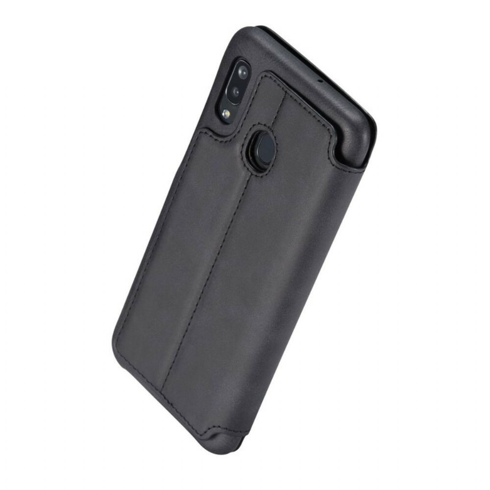 Bescherming Hoesje voor Samsung Galaxy A20e Folio-hoesje Lc.imeeke Leereffect