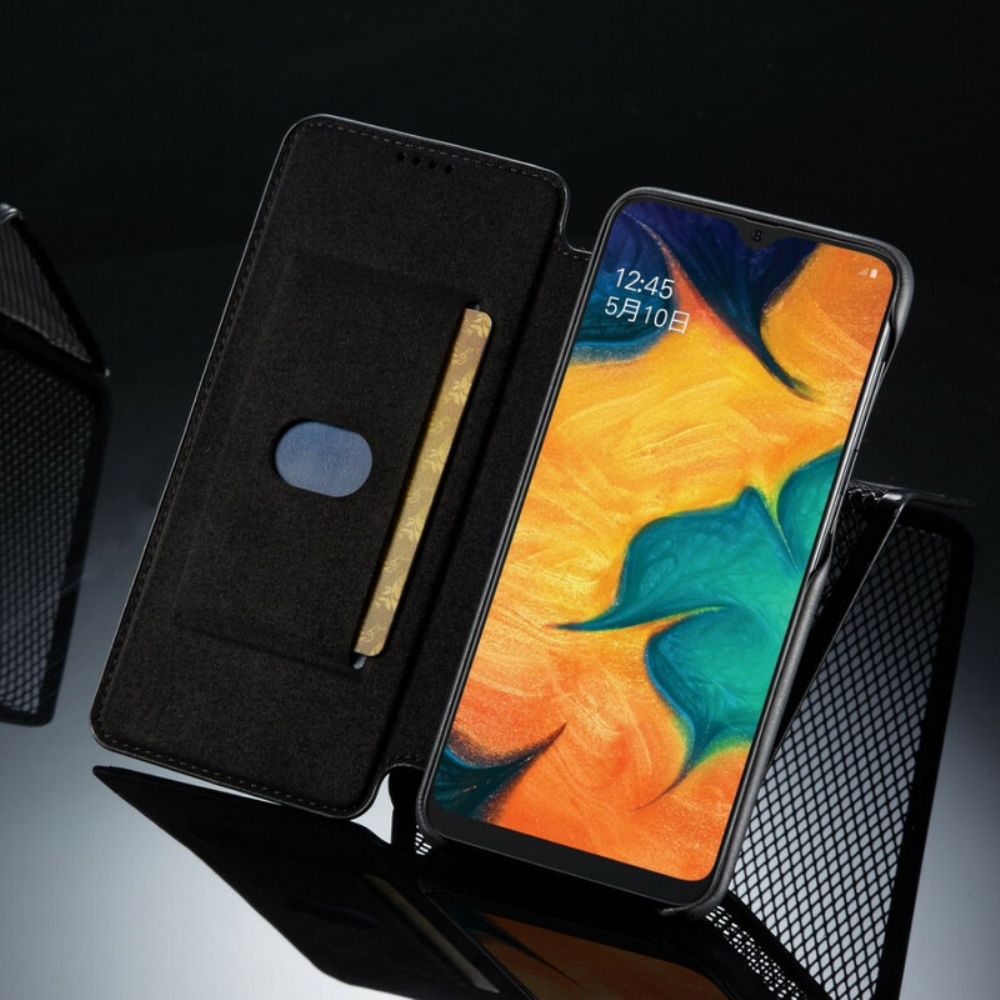 Bescherming Hoesje voor Samsung Galaxy A20e Folio-hoesje Lc.imeeke Leereffect