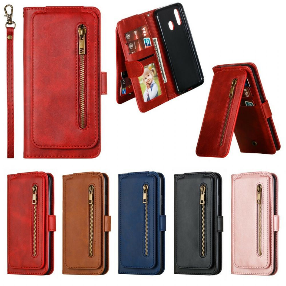 Flip Case voor Samsung Galaxy A20e Met Ketting Thong Prestaties