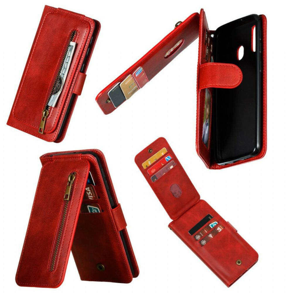 Flip Case voor Samsung Galaxy A20e Met Ketting Thong Prestaties