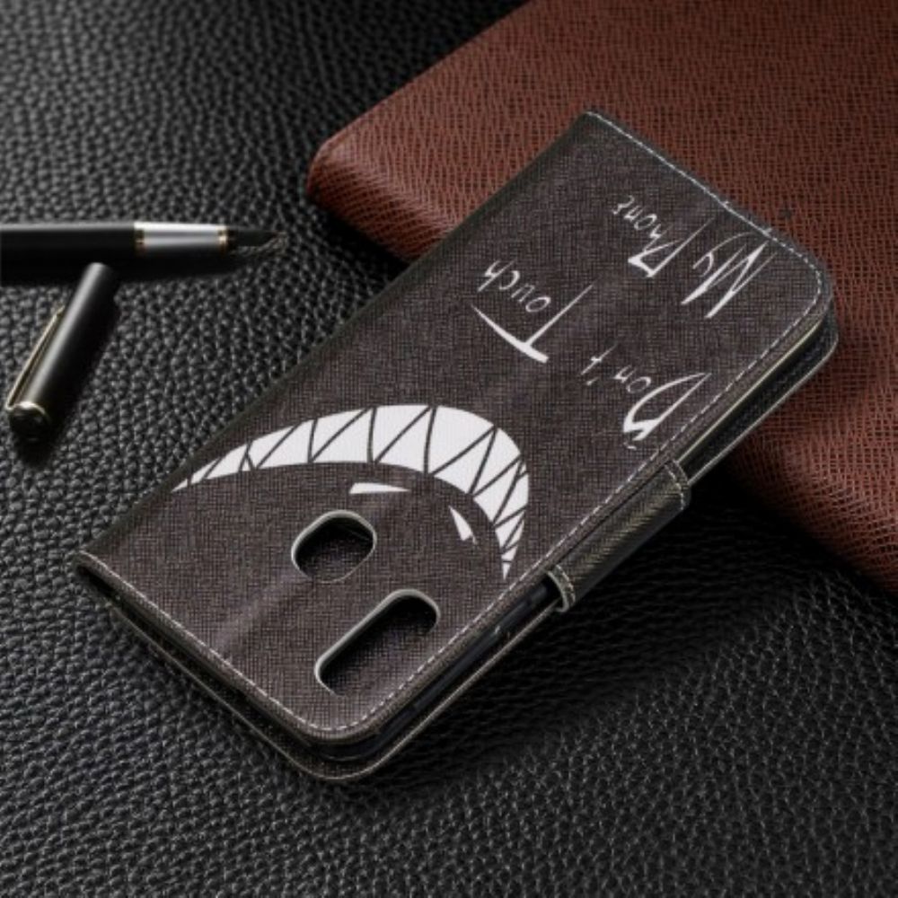Folio-hoesje voor Samsung Galaxy A20e Duivelstelefoon
