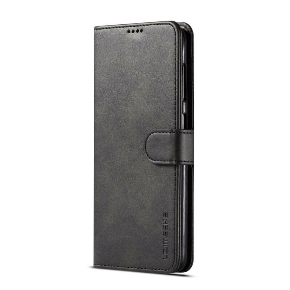 Folio-hoesje voor Samsung Galaxy A20e Lc.imeeke Leereffect