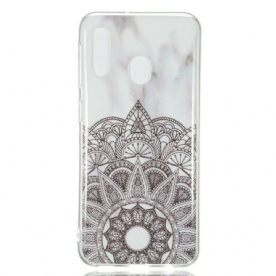 Hoesje voor Samsung Galaxy A20e Marmeren Mandala