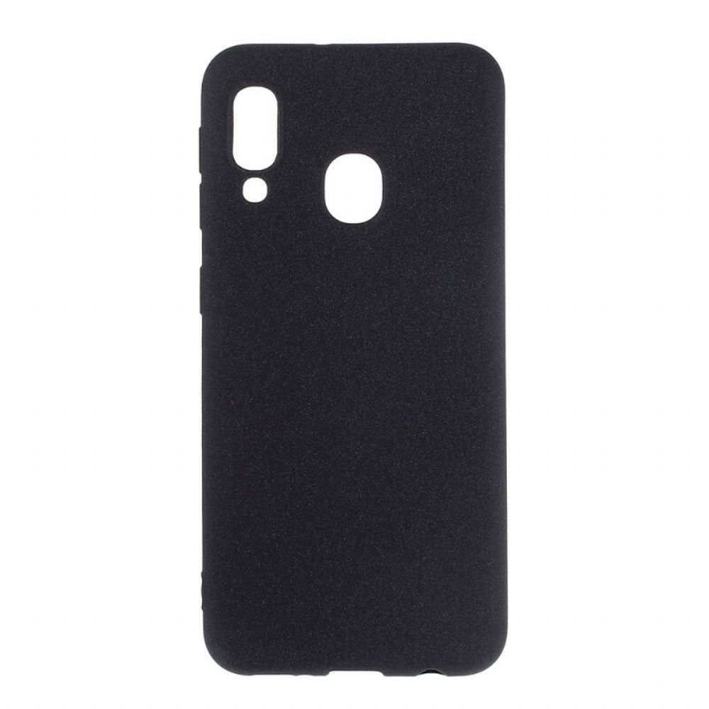 Hoesje voor Samsung Galaxy A20e Matte Glitter
