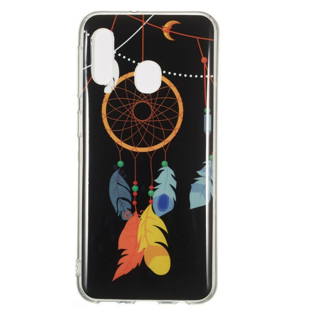 Hoesje voor Samsung Galaxy A20e Unieke Fluorescerende Dromenvanger
