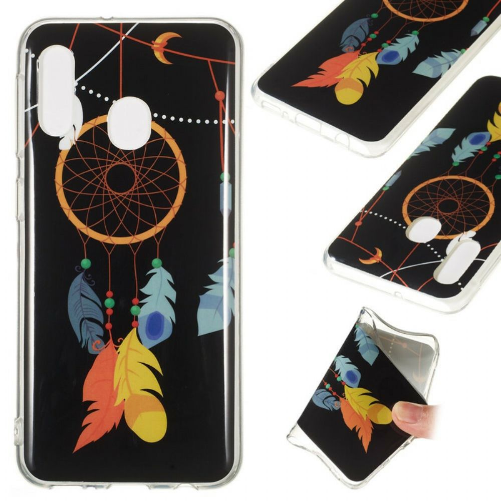 Hoesje voor Samsung Galaxy A20e Unieke Fluorescerende Dromenvanger