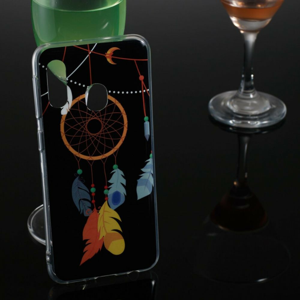 Hoesje voor Samsung Galaxy A20e Unieke Fluorescerende Dromenvanger
