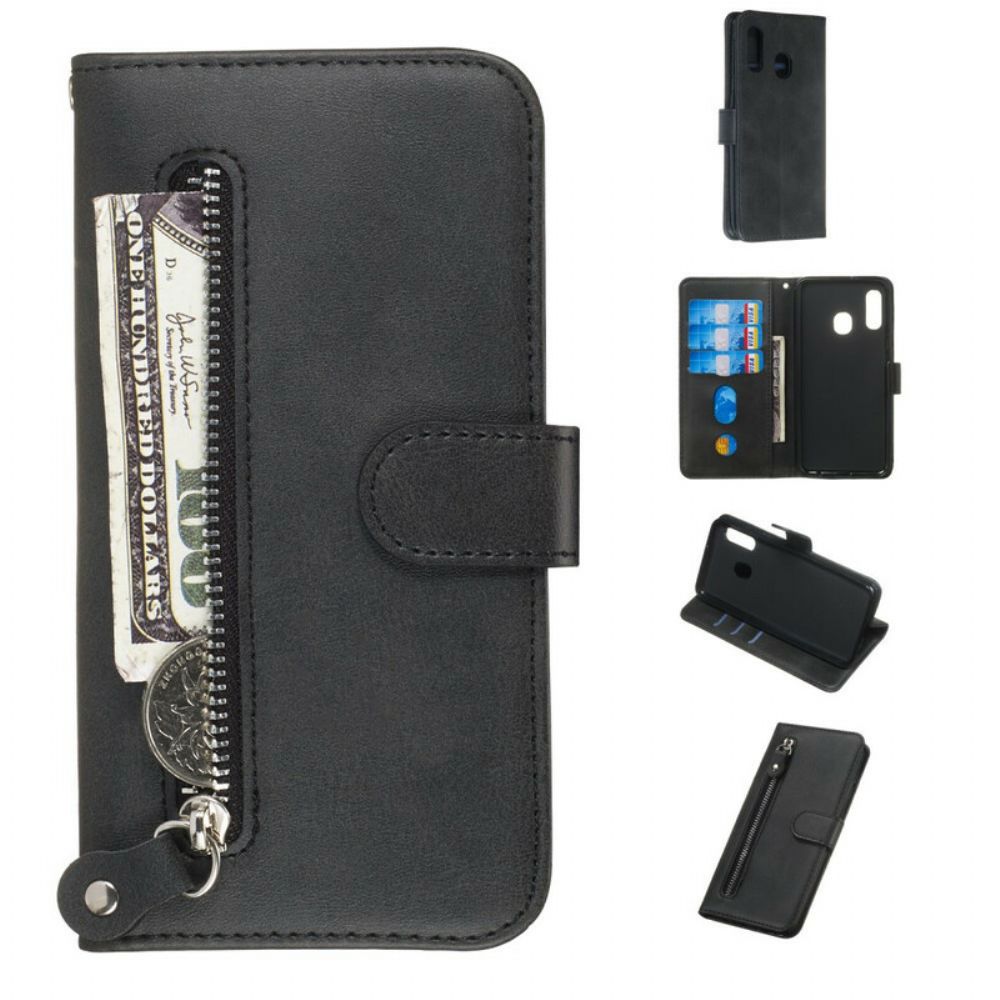 Leren Hoesje voor Samsung Galaxy A20e Vintage Portemonnee