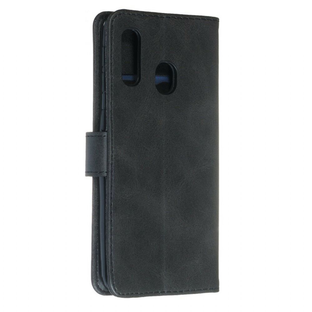 Leren Hoesje voor Samsung Galaxy A20e Vintage Portemonnee