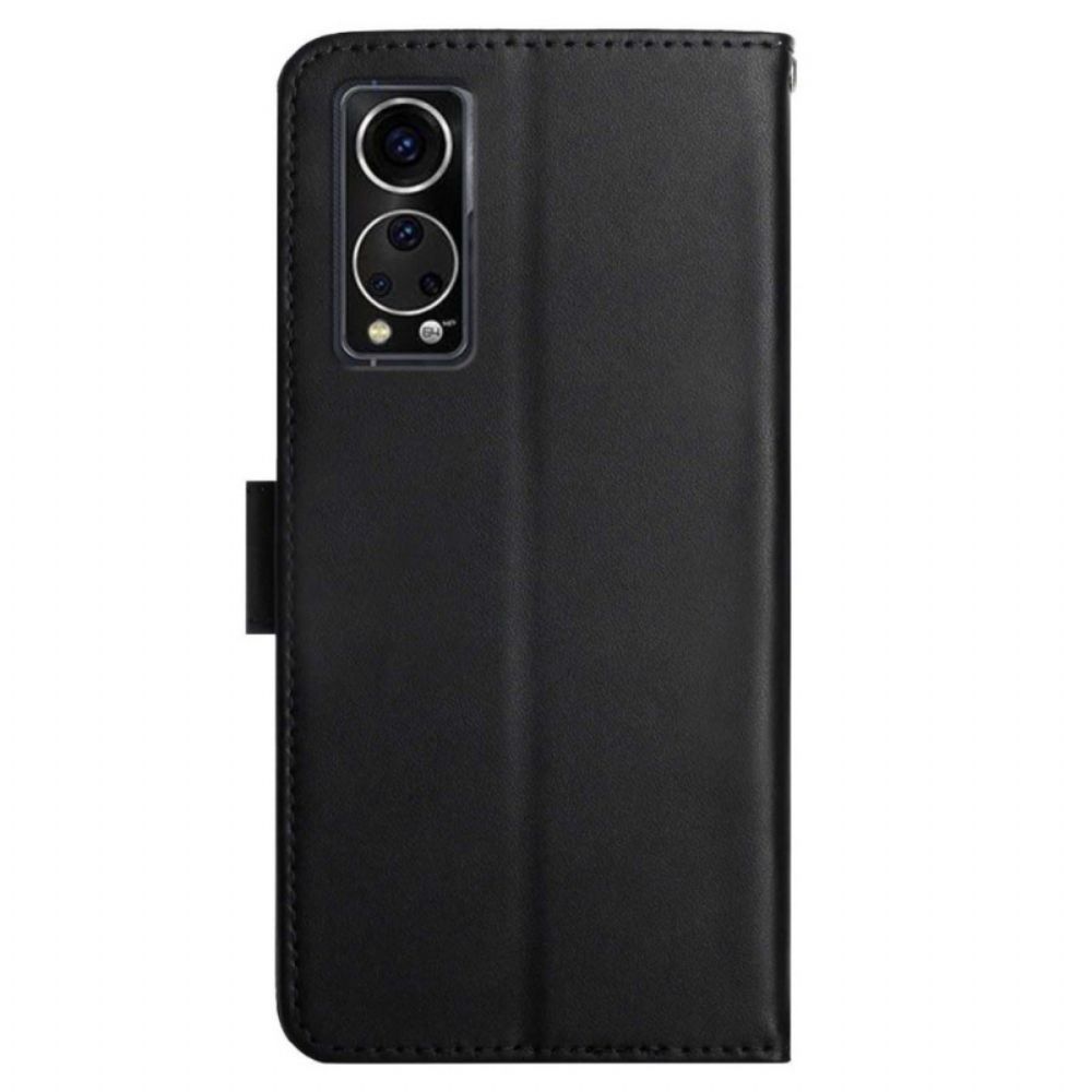 Leren Hoesje voor ZTE Axon 30 5G Echt Nappaleer