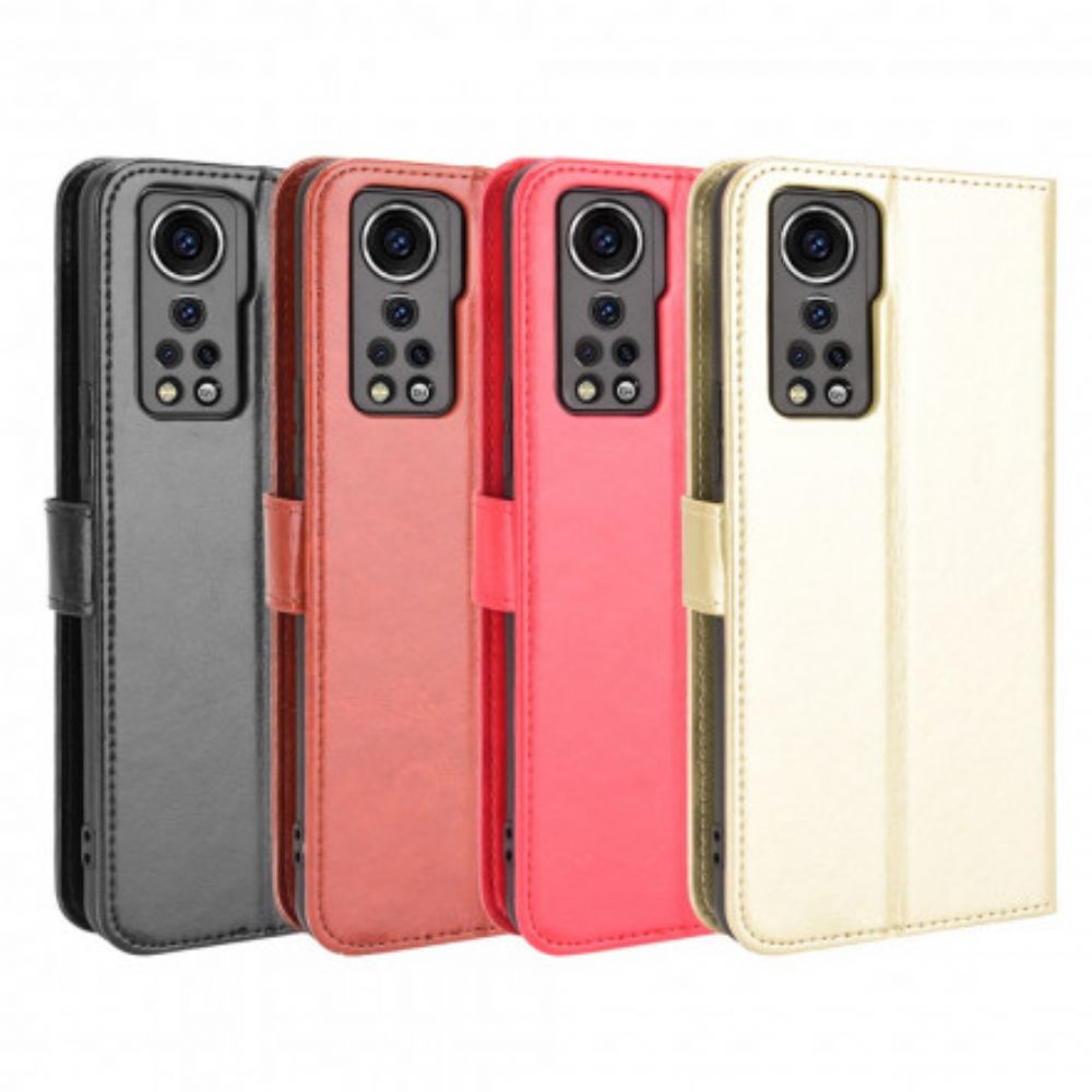 Leren Hoesje voor ZTE Axon 30 5G Flitsachtig Kunstleer