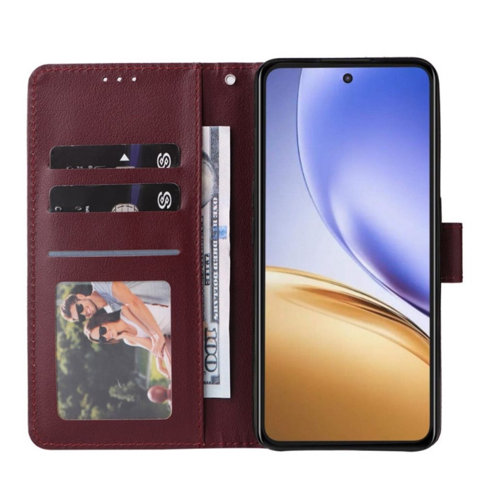 Bescherming Hoesje Realme 14t 5g Effen Bandje