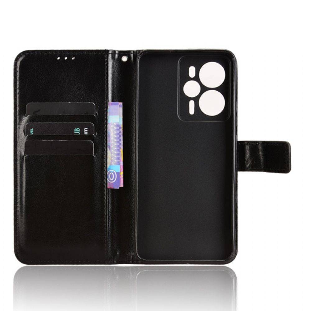 Flip Case Leren Realme 14t 5g Originele Kaarten