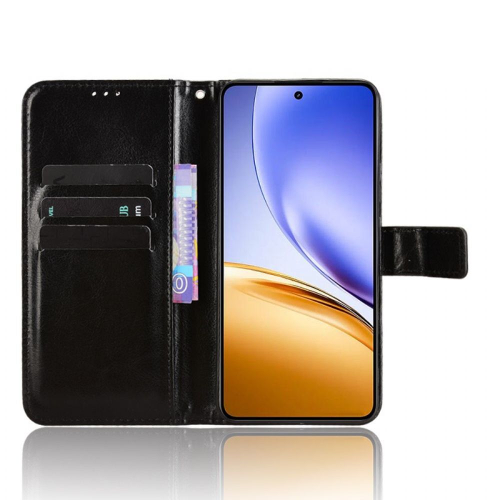 Flip Case Leren Realme 14t 5g Originele Kaarten