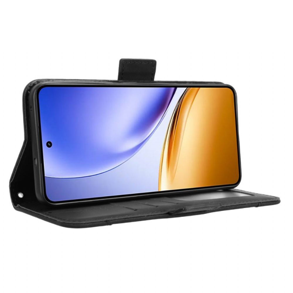 Leren Hoesje Realme 14t 5g Meerdere Kaarten Bescherming Hoesje