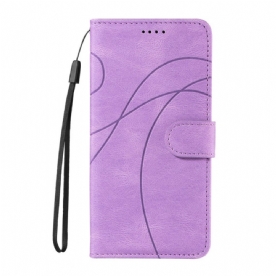 Leren Hoesje Realme 14t 5g Rimpeling Bescherming Hoesje