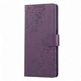 Leren Hoesje Voor Realme 14t 5g Kanten Bloemen