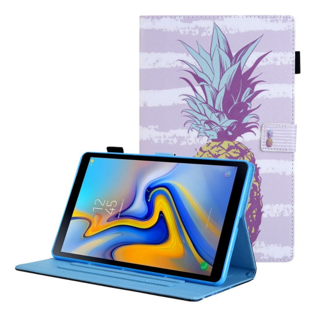 Flip Case voor Samsung Galaxy Tab A8 Ananas Ontwerp